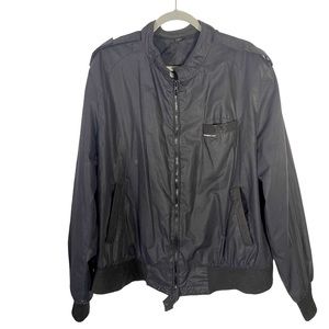 Vintage Members Only Jacket Mens Black 2x